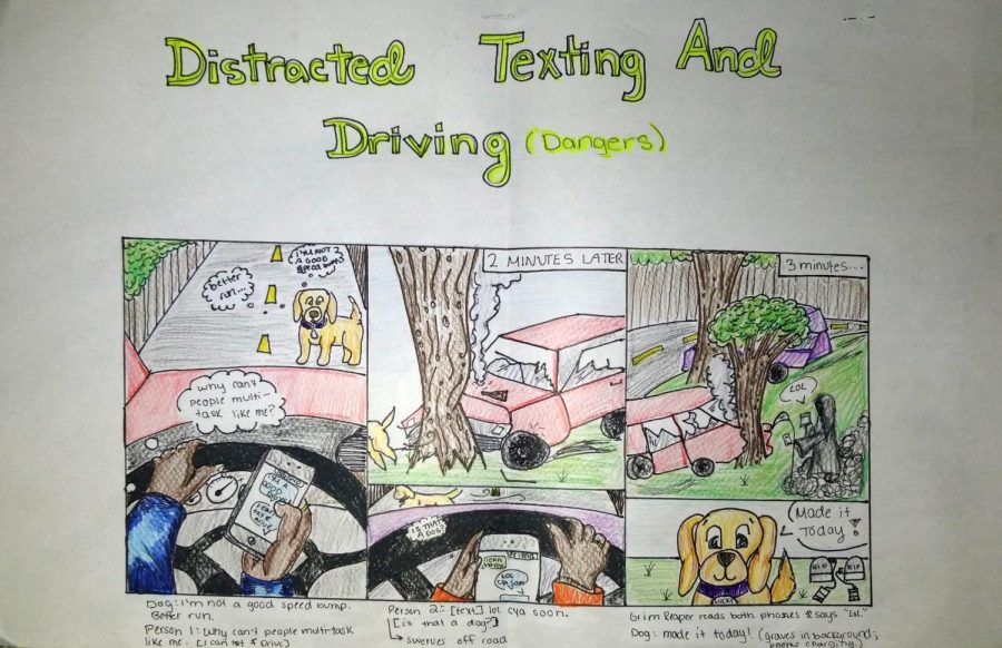 Distracted Texting and Driving (Dangers)