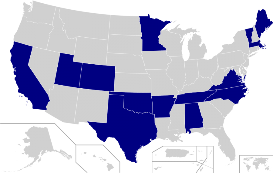 States that had primaries on Super Tuesday, March 3rd 2020 