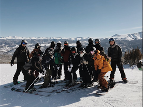 Pennridge ski club on there Colorado trip in 2018