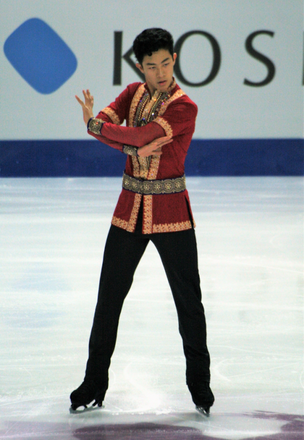 Nathan Chen in the Grand Prix of Figure Skating final.