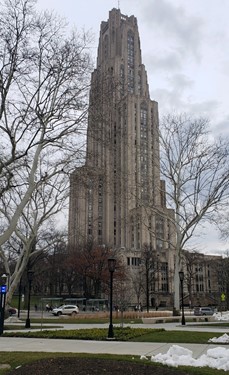 This is a picture of the University of Pittsburgh’s Cathedral of Learning