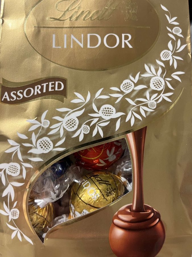 Lindor chocolates, a popular Easter chocolate candy.
