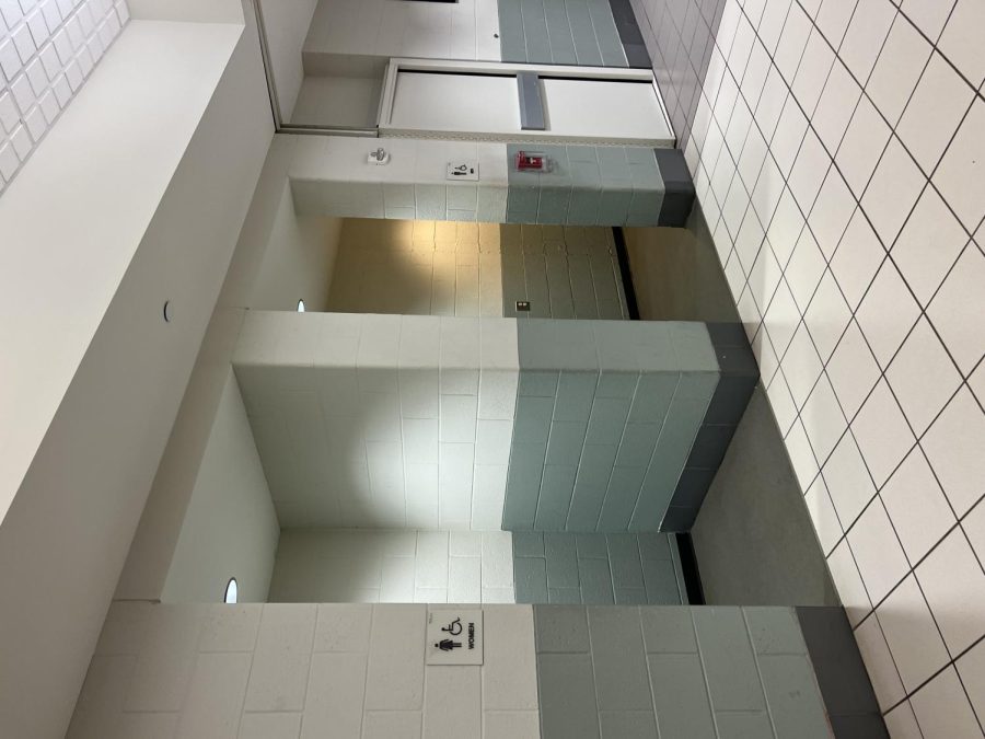 3rd Floor Main Bathroom in Front of Guidance Offices at Pennridge High School