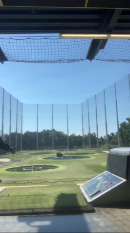 Top Golf Driving Range View