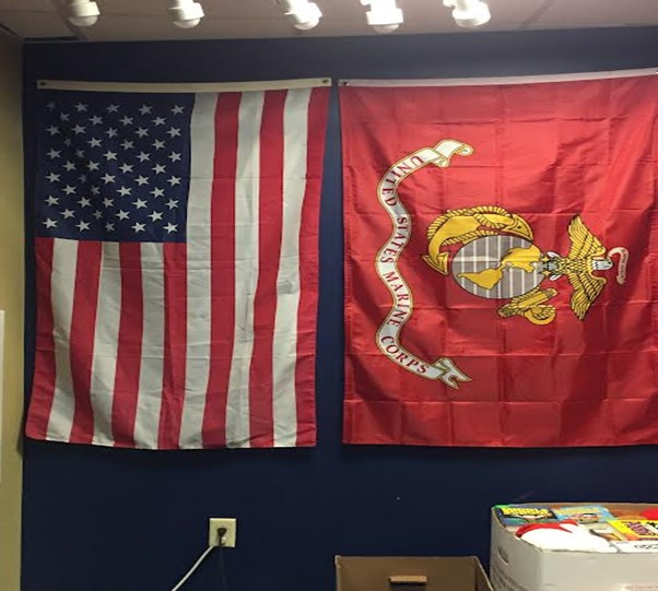 American+and+Marine+Flags