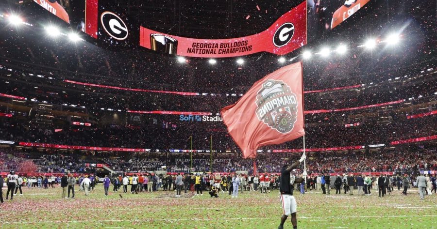 The+revenue+that+the+Georgia+Bulldogs+brought+in+after+winning+the+national+championship.