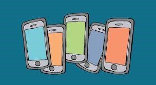 Cluster of Cellphones