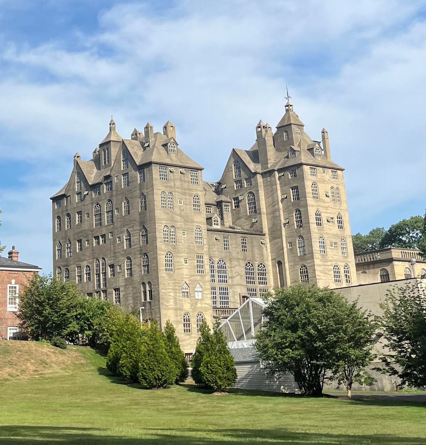 The Mercer Museum in the summer