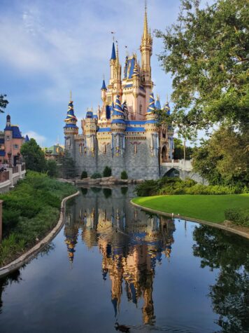 The renown Walt Disney World Castle, home of Princess Cinderella.