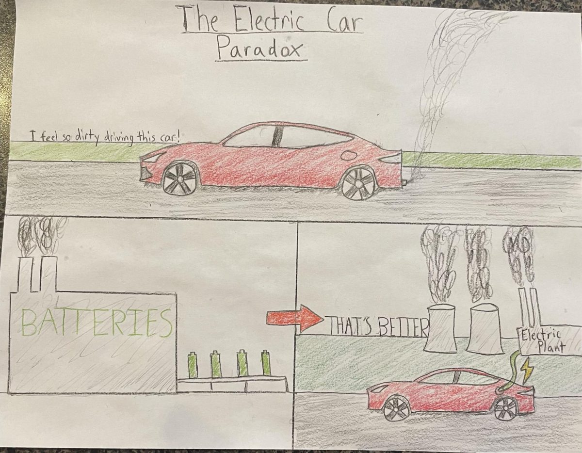 The electric car paradox