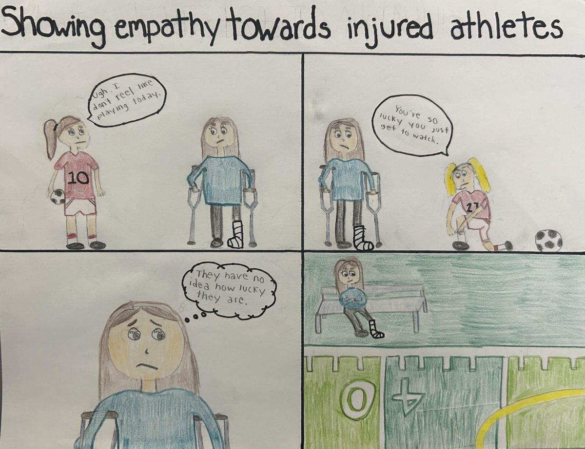 Showing Empathy Towards Injured Athletes