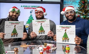 Philadelphia Eagles Linemen Record a Philly Special Christmas Album