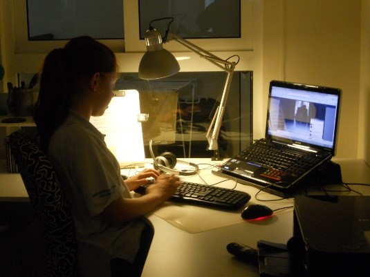 Student completing homework after dark. Source: Michael Coghlan licensed under CC BY-SA 2.0

