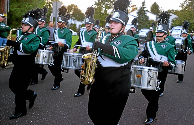 The Pennridge Rams Marching Band as of October 2021