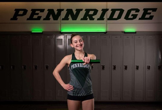 Ashley’s media day picture for her upcoming track outdoor season.