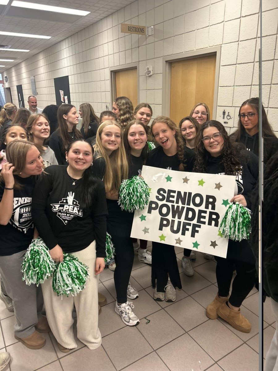 Coach D’iAuto and his team prepare for their senior pep rally