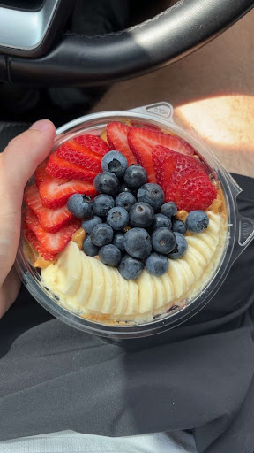 Delicious, nutritious smoothie bowl made at Planet Smoothie, Doylestown.
