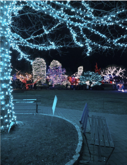Peddlers Village during Christmas Season