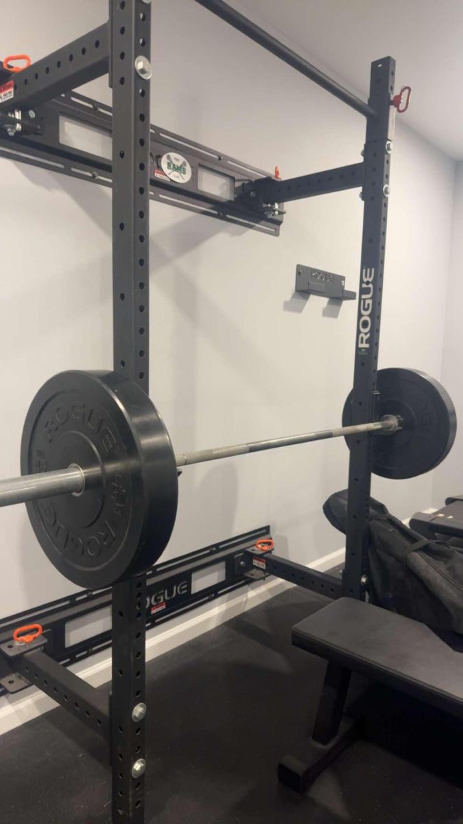 An at-home gym creates both privacy and comfort