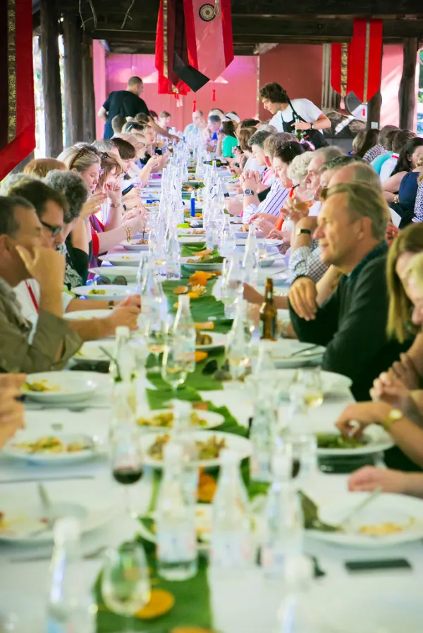 Sharing a meal across cultures brings people together, turning food into a powerful way to connect, communicate, and build community.
