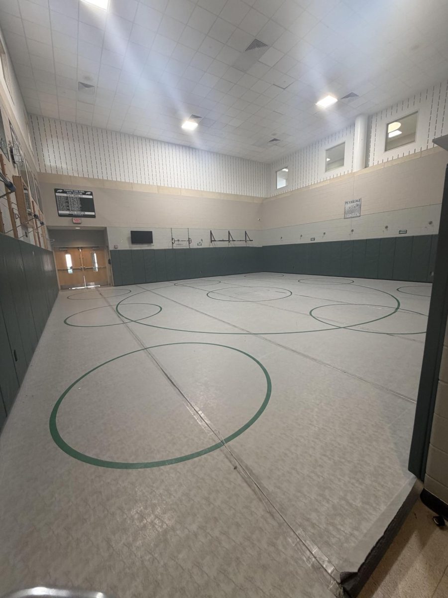 Wrestling Room at Pennridge High School 