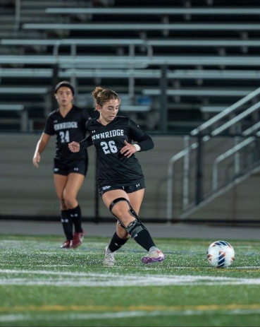 Fannon, #26, running for the ball
