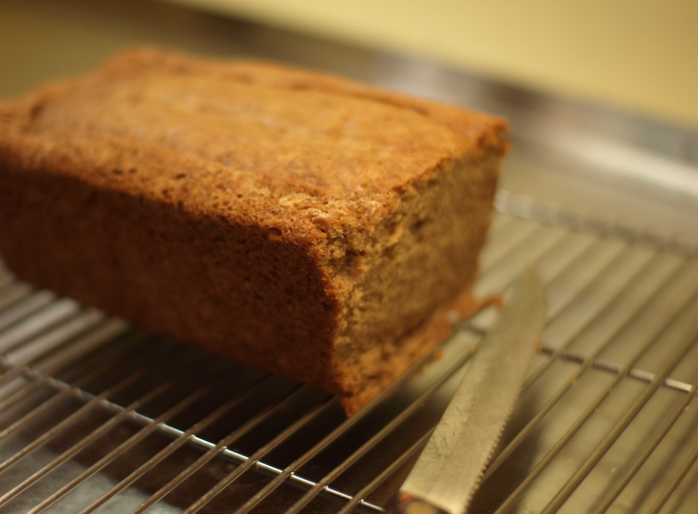 Banana bread with no refined sugar