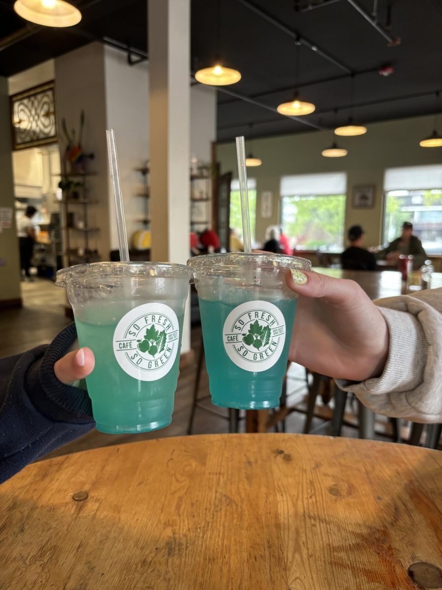 Cheers! The Blue Razz Lemonade was full of flavor and vibrant color.

Date: April 30, 2026
Location: So Fresh So Green Cafe